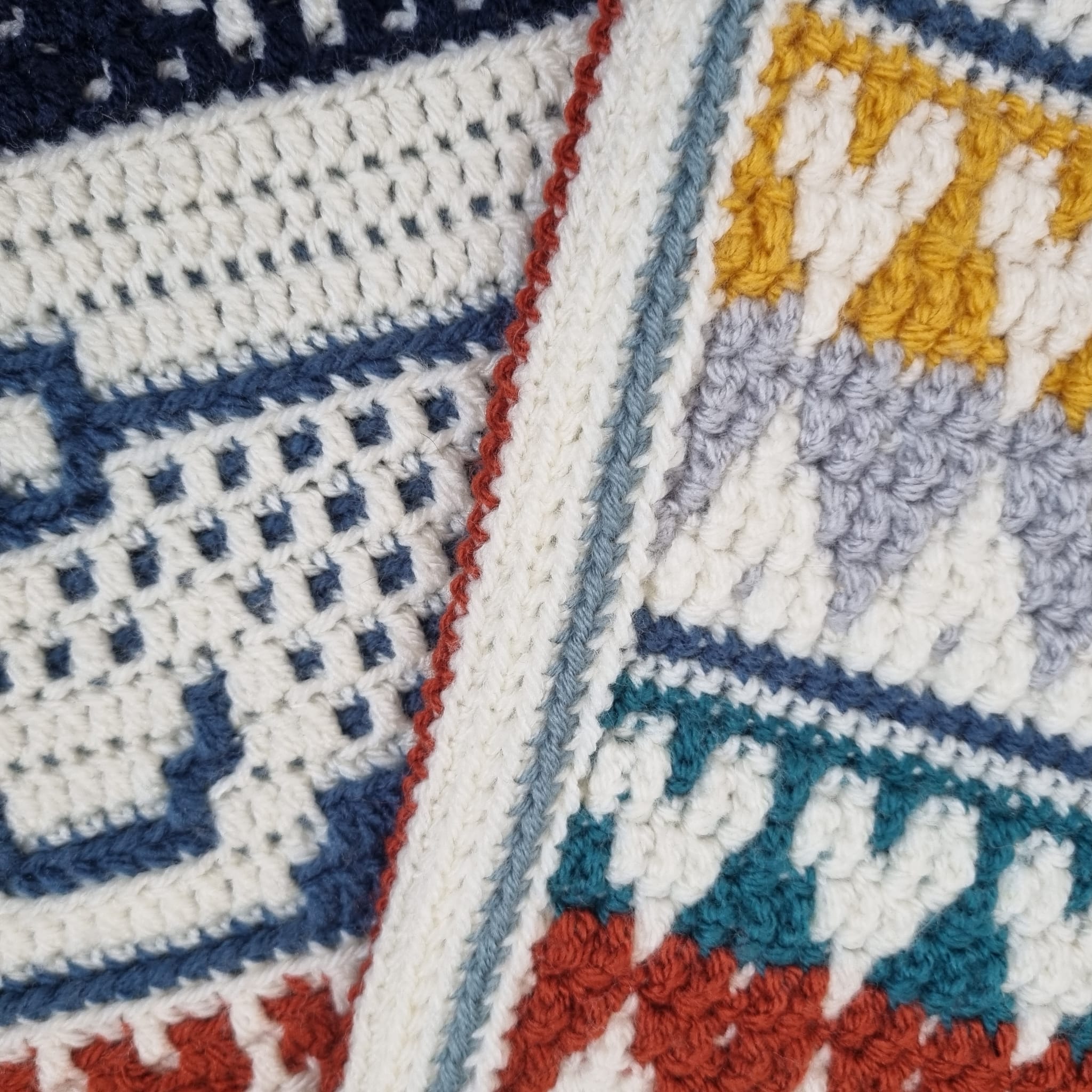 Crocet Blanket view 2