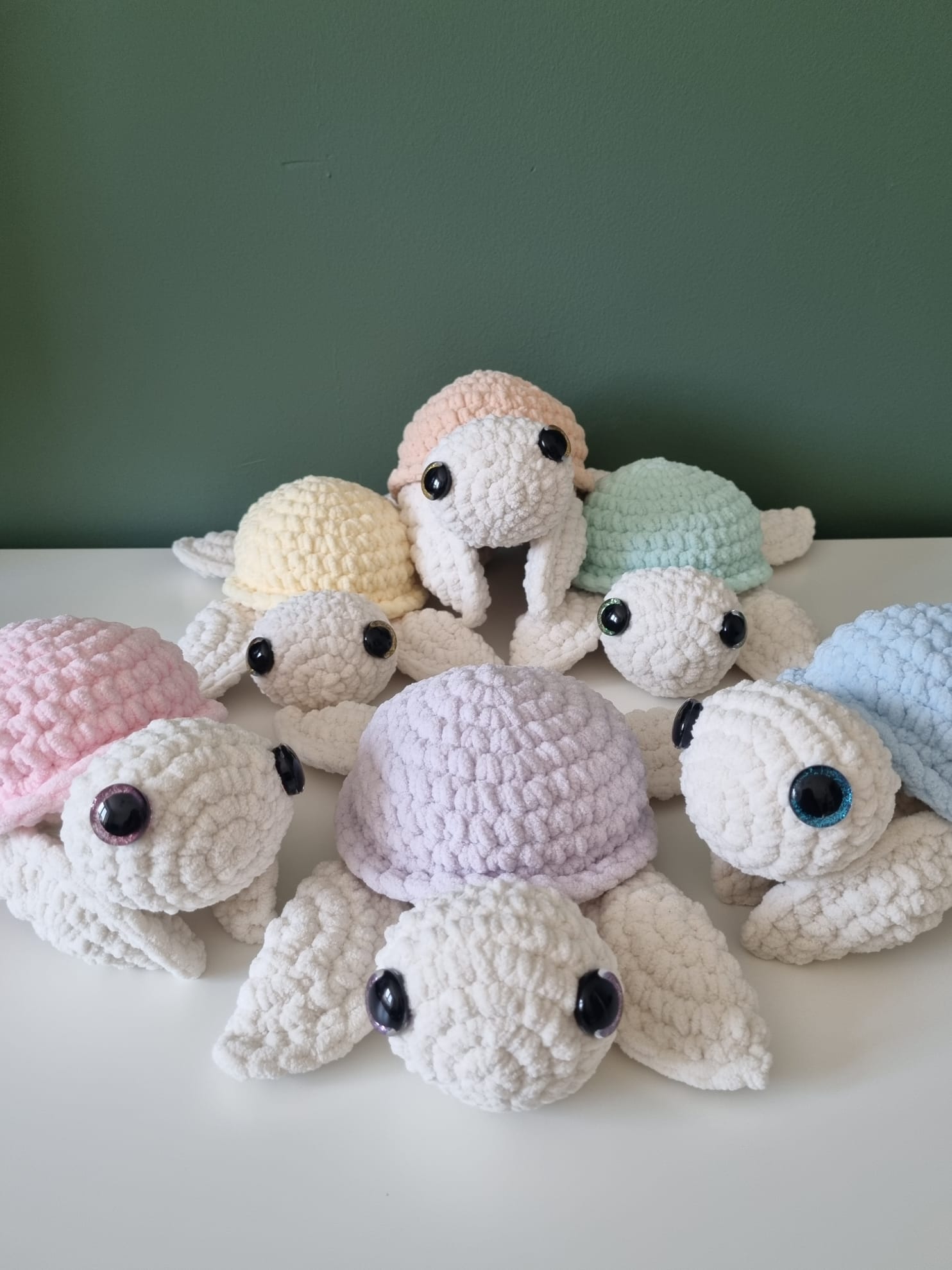 Crochet Fred the Sea Turtle