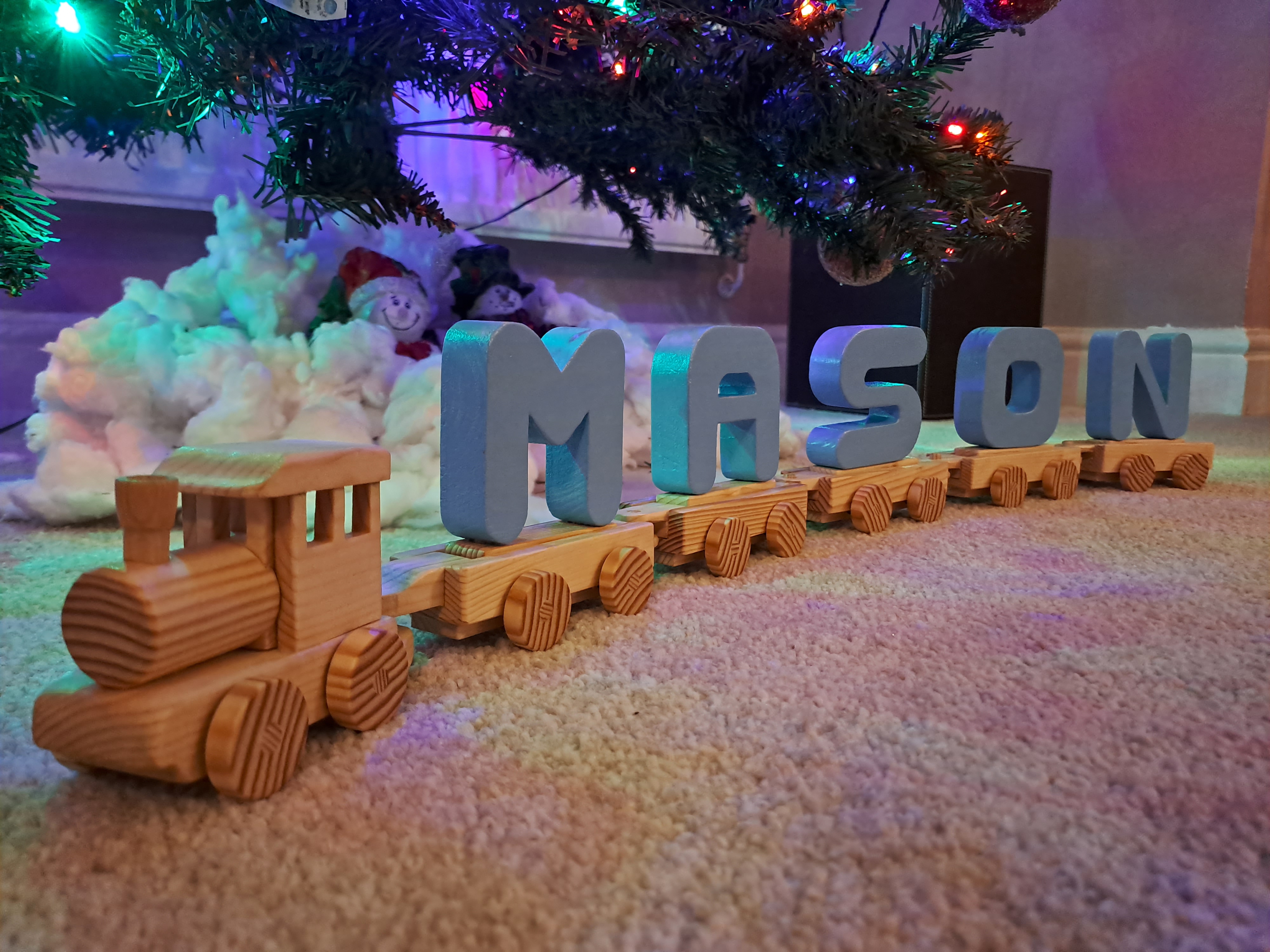Handmade Name Train